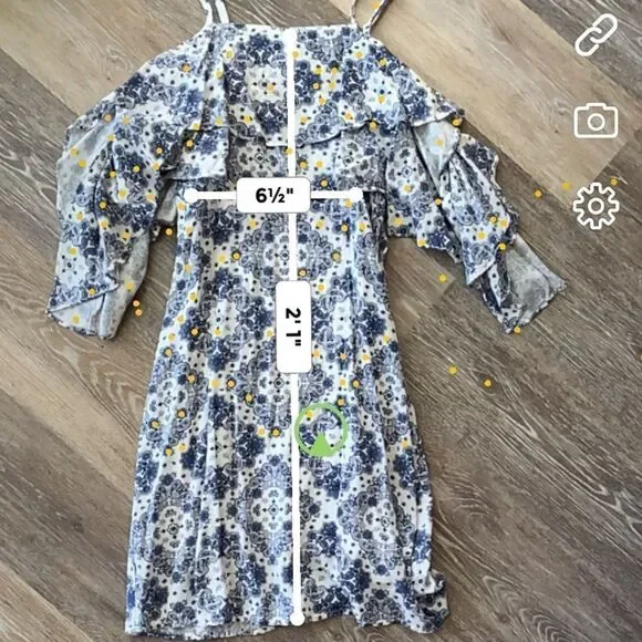 LULUS paisley dress - Picture 4 of 5